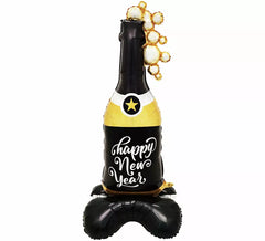 Champagne Foil Balloon Base 61.5x149 cm
