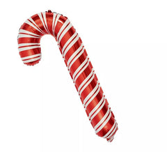 92x50 Candy Cane Foil Balloon