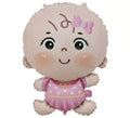 Globo Foil desinflado de Bebé niña de 49x69.5 cm