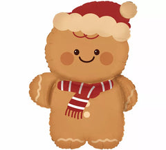 Gingerbread Cookie Foil Balloon 55x73.5 cm