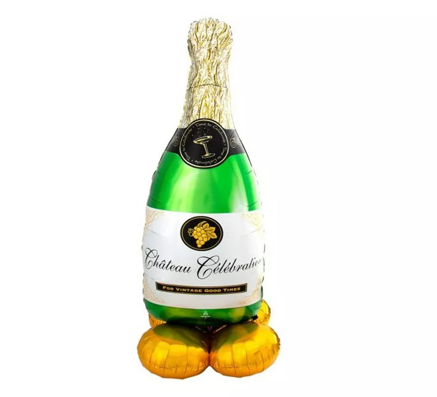 Translation missing: en.Globo Foil Gigante Airloonz Botella Champagne 83X139 cm