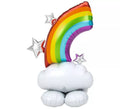 Globo Foil Gigante Airloonz Nubes y Arcoíris 91x132 cm