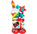 Globo Foil Gigante Airloonz Regalos Happy Birthday 71X139 cm