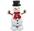 Globo Foil Gigante Muñeco de Nieve 88x139 cm
