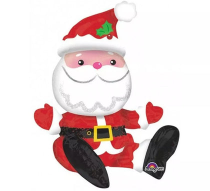 Globo Foil Grande Papá Noel sentado 48x53 cm