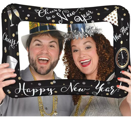 Globo Foil Marco Photocall Happy New Year