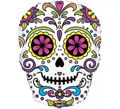 68 cm Mexican Catrina Metallic Foil Balloon