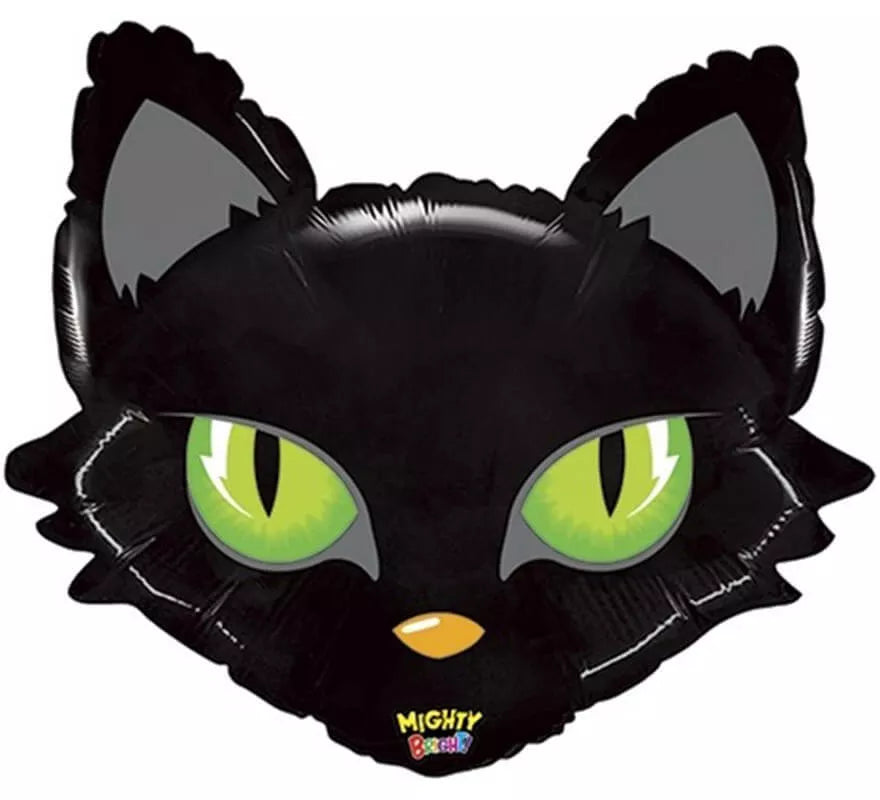 Translation missing: en.Globo Foil Metalizado de Gato Negro de 71 cm