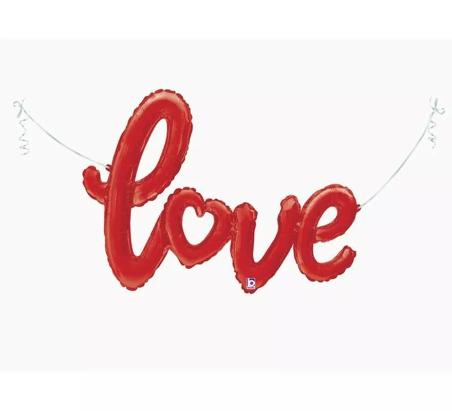 Translation missing: en.Globo Foil Metalizado Love de 119 cm