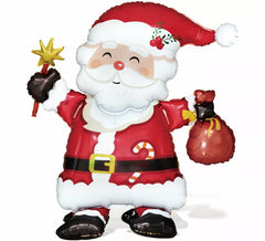 Foil Balloon Santa Claus Standing 79x76x27 cm