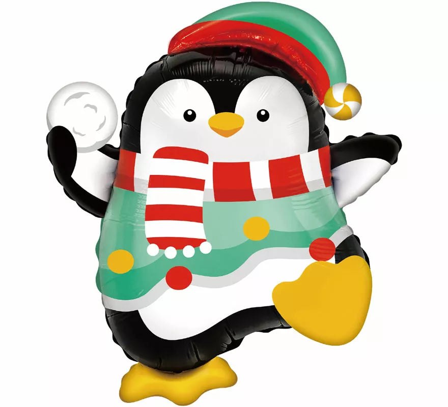 Translation missing: en.Globo Foil Pingüino 60x65 cm