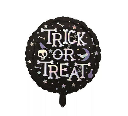 Globo Foil Trick or Treat de 18 IN x 45 cm