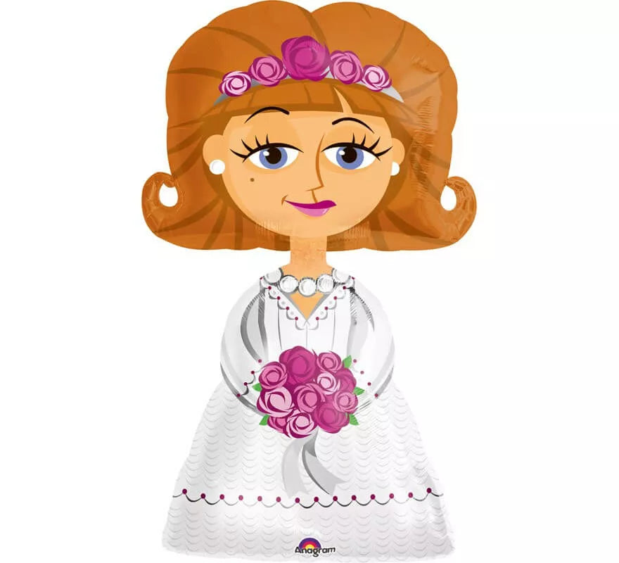 Globo Novia de 122x71 cm
