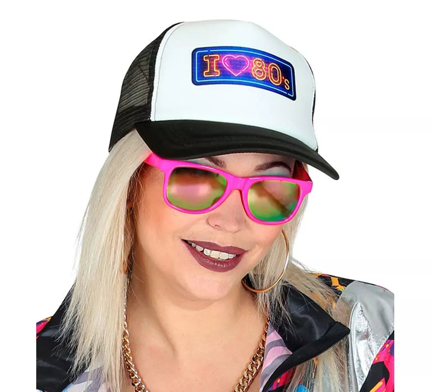 Translation missing: en.Gorra Años 80 'I Love 80s' para adultos