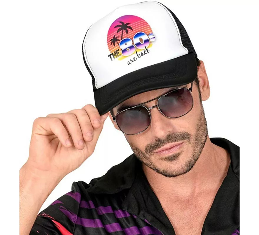 Translation missing: en.Gorra Años 80 'The 80s are back' para adultos