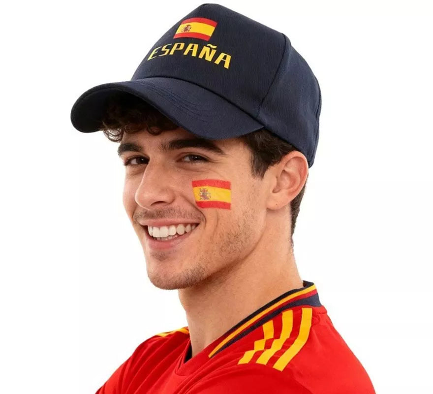 Translation missing: en.Gorra azul de España para adulto