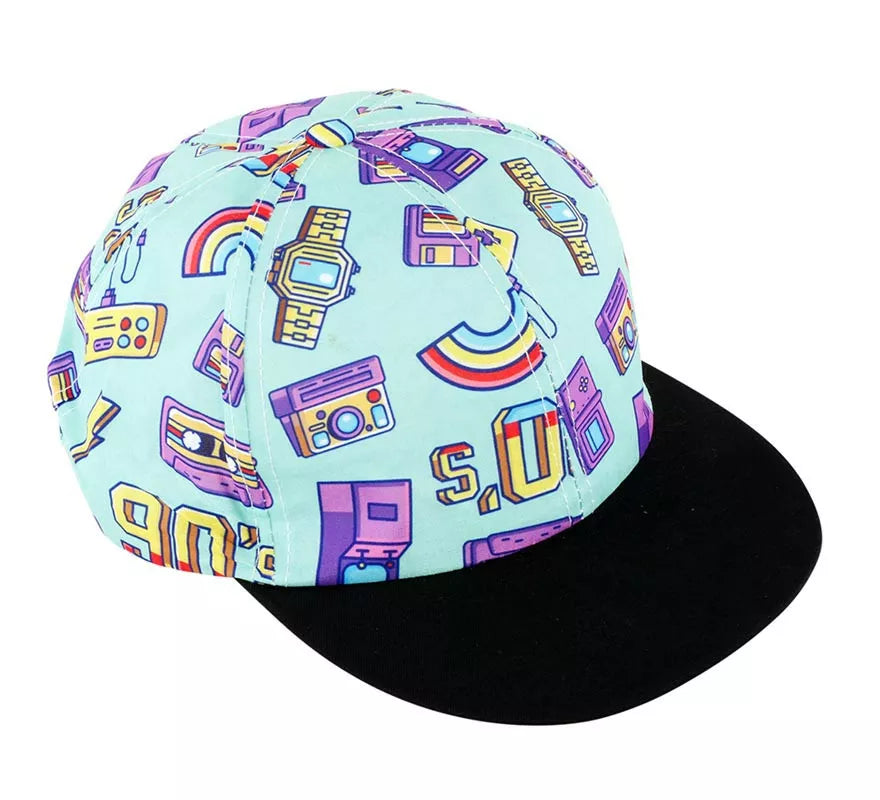 Translation missing: en.Gorra azul de los Años 90 para hombre