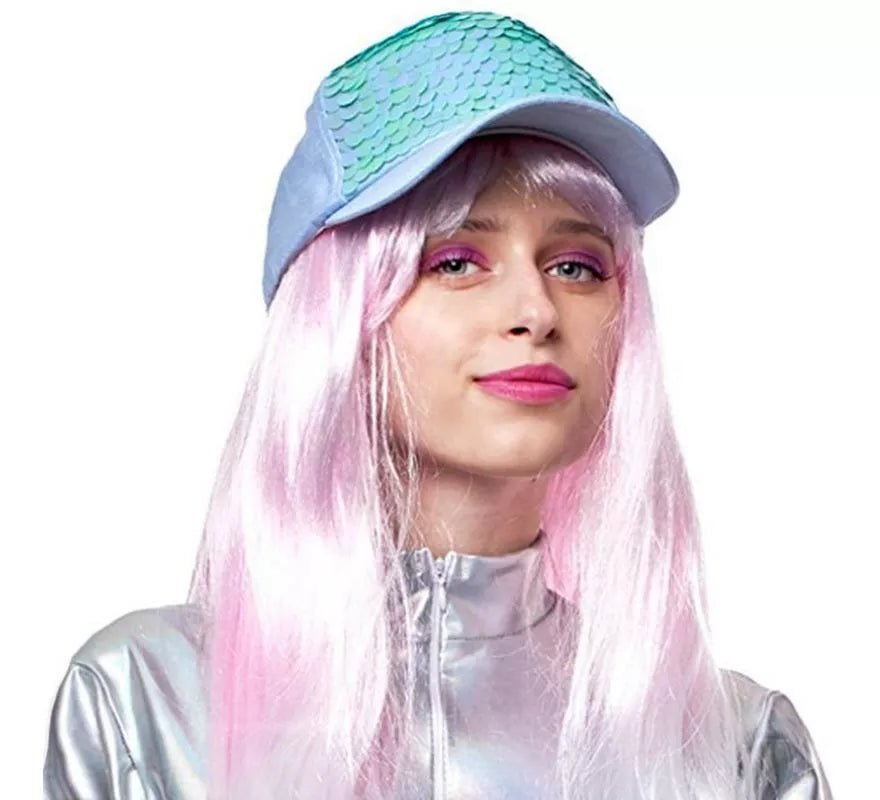 Gorra con Escamas de Sirena en varios colores