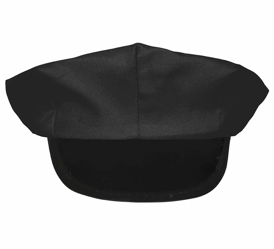 Gorra de Chofer negro adulto