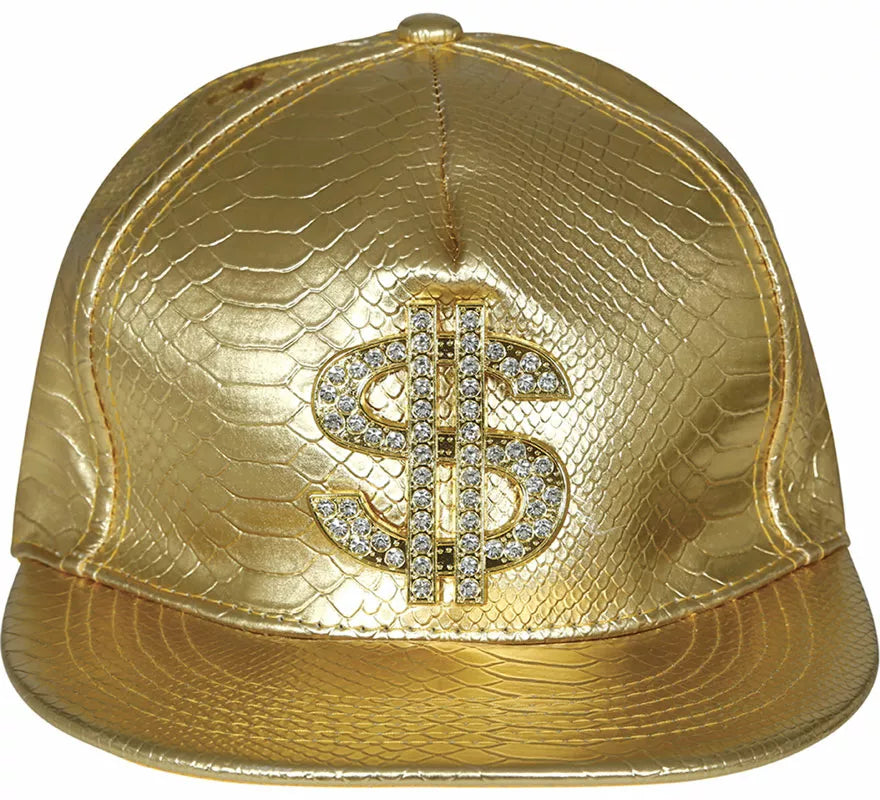 Translation missing: en.Gorra de Dollar dorado adulto