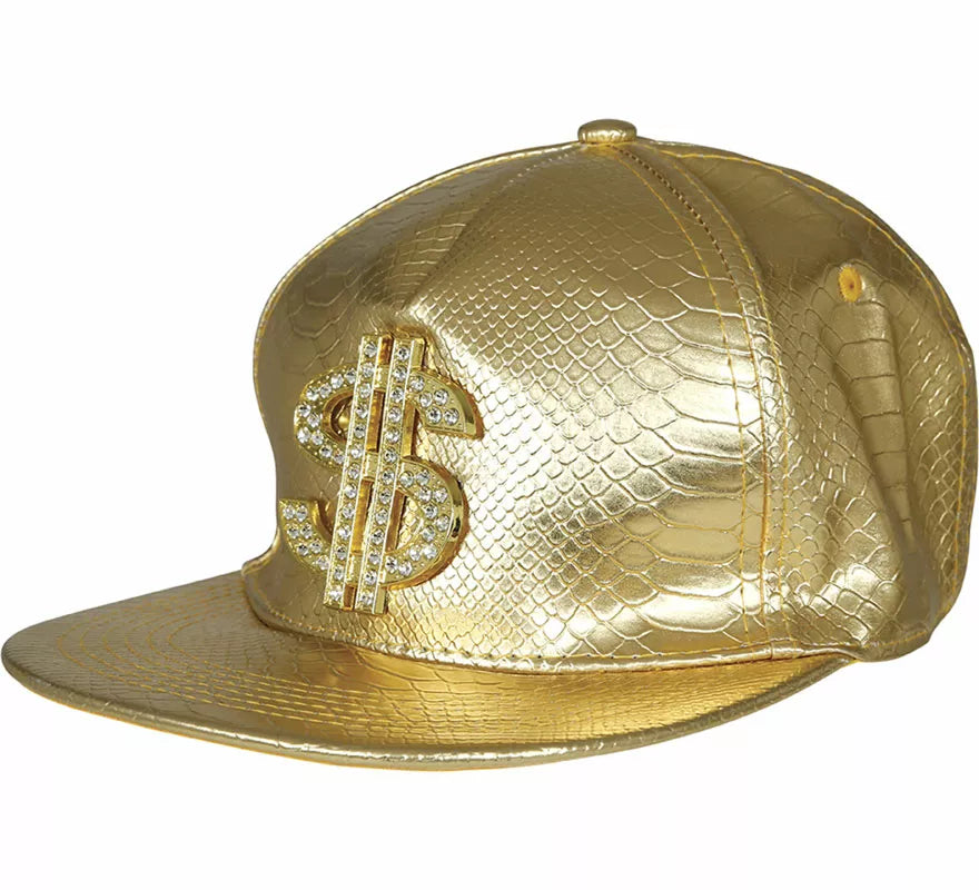 Translation missing: en.Gorra de Dollar dorado adulto