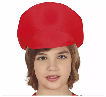 Gorra de Fontanero Roja Infantil
