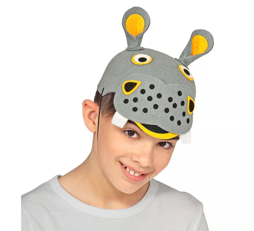 Translation missing: en.Gorra de Hipopótamo de Fieltro para niños