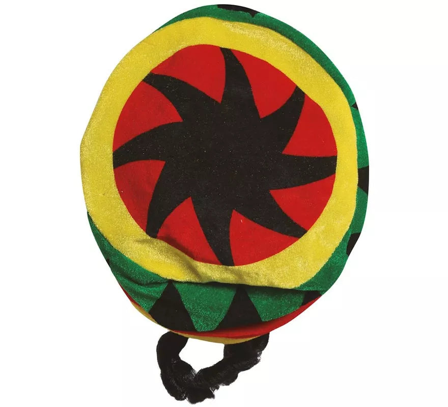 Gorra de Jamaicano con rastas
