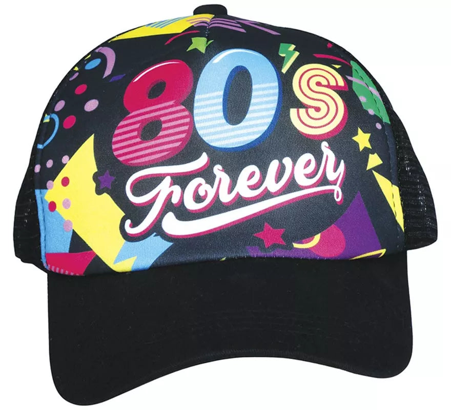 Gorra de los años 80 adulto