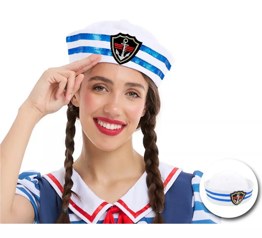 Translation missing: en.Gorra de Marinera con insignia adulto