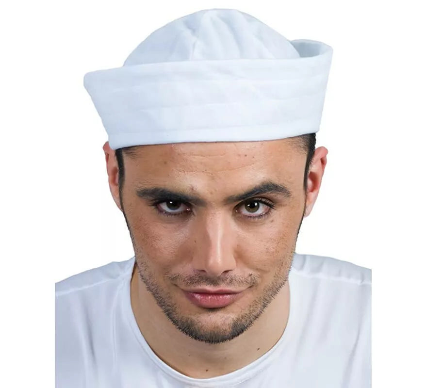Translation missing: en.Gorra de Marinero Blanca