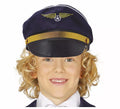 Gorra de Piloto con Insignia Dorada Infantil