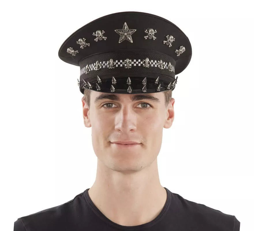 Translation missing: en.Gorra de Plato con tachuelas