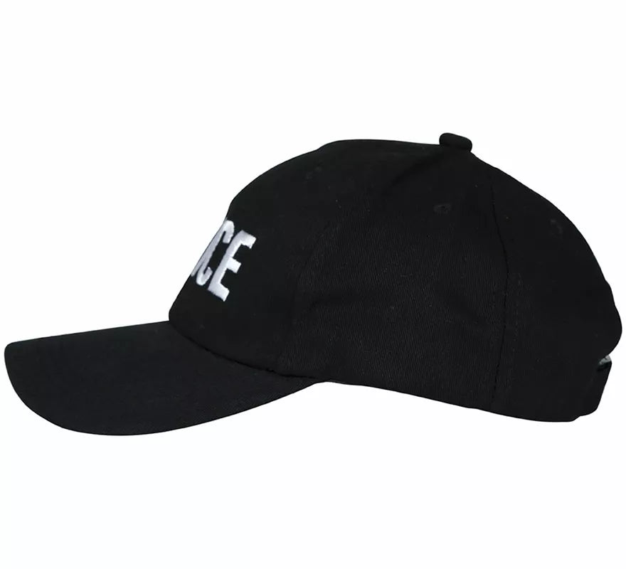 Translation missing: en.Gorra de Police negra adulto