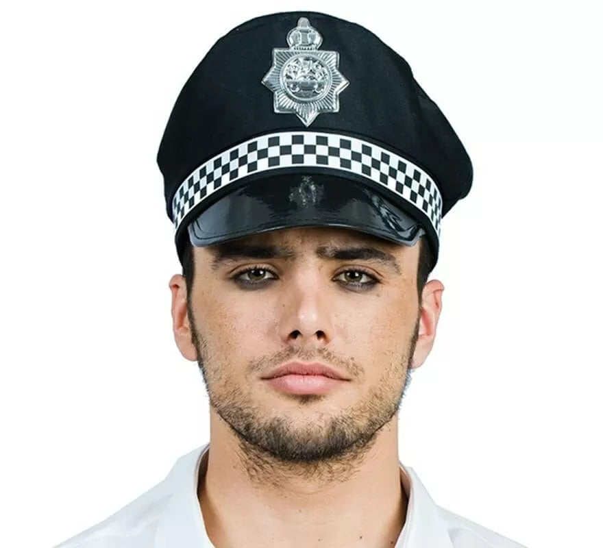 Translation missing: en.Gorra de Policía con Placa