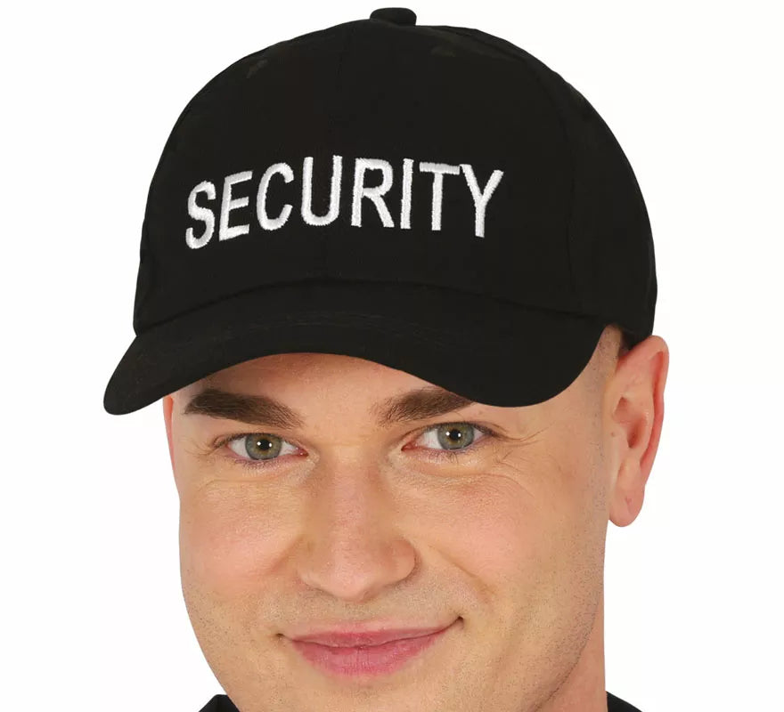 Translation missing: en.Gorra de Security negra adulto