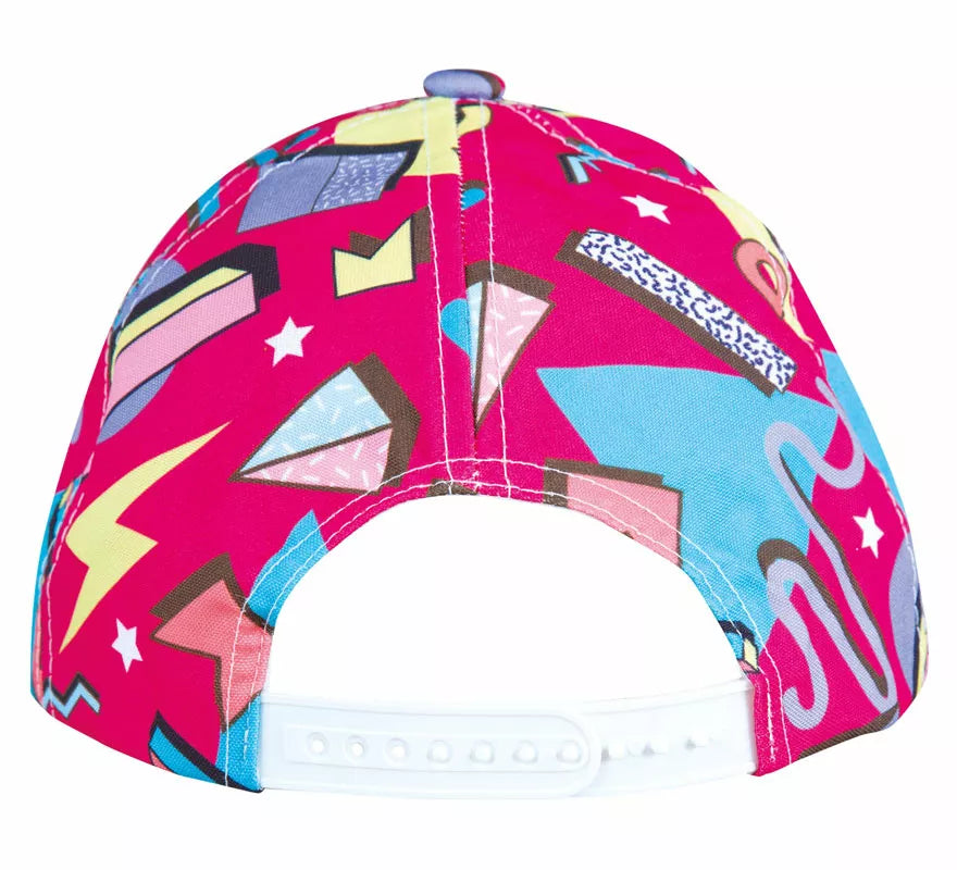 Translation missing: en.Gorra Fucsia con estampado de los Años '80