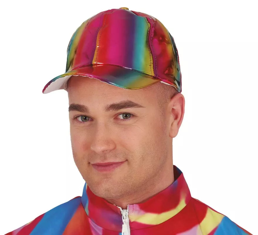 Gorra Metalizada multicolor adulto