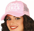 Gorra Party Girls rosa suave adulto