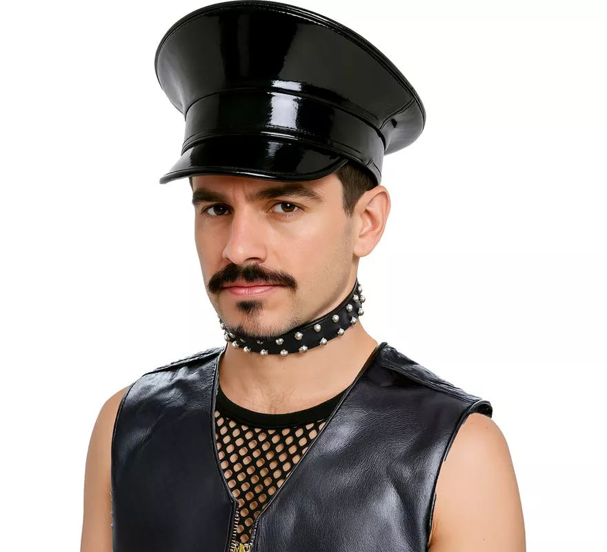Gorra Policía negra