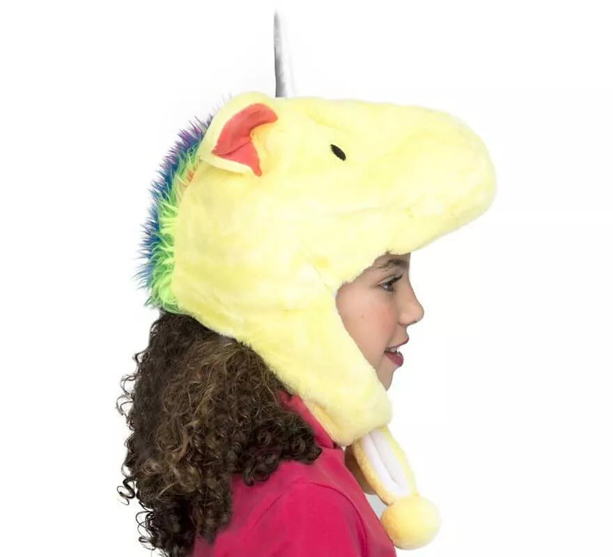Translation missing: en.Gorrito de Unicornio Amarillo con Cuerno