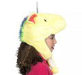 Gorrito de Unicornio Amarillo con Cuerno