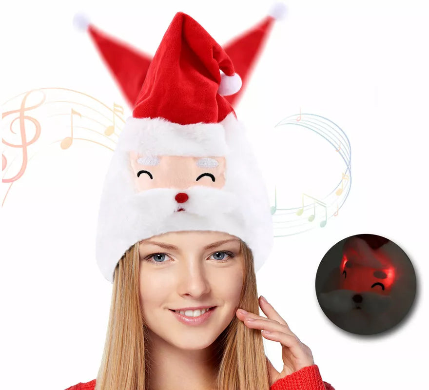Translation missing: en.Gorro Bailarín de Papá Noel con Luz