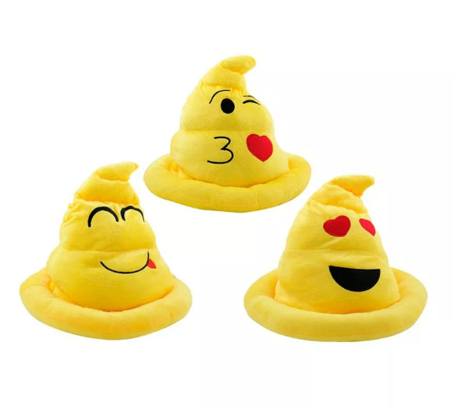 Translation missing: en.Gorro Caca Emoticón amarillo colores surtidos