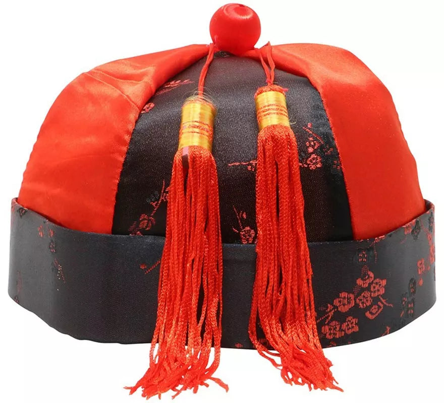 Translation missing: en.Gorro Chino Mandarín con borla