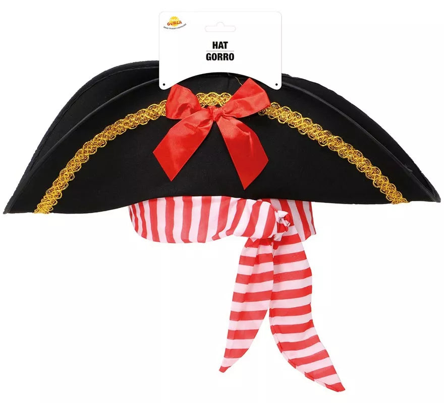 Gorro Corsaria con Lazo