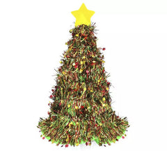 Golden Sparkly Tree Hat