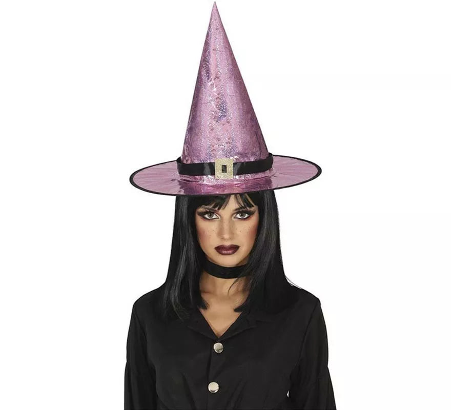 Gorro de Bruja Iris rosa