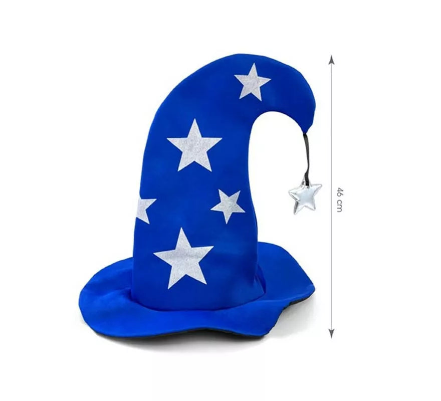 Translation missing: en.Gorro de Brujo con Estrellas de 46 cm