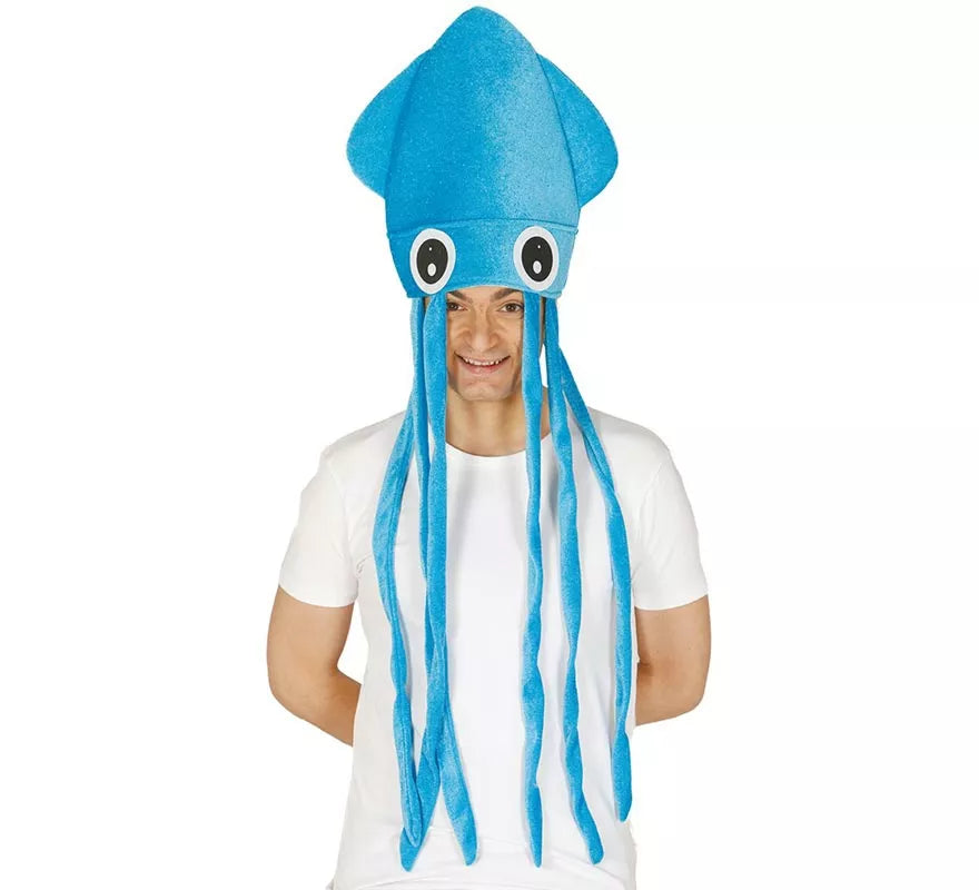 Gorro de Calamar azul